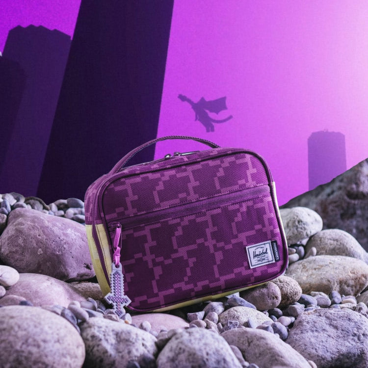 Herschel Minecraft™ Collection Pop Quiz Lunch Box - The End Lifestyle 1
