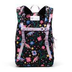 Herschel Heritage Youth Backpack - Enchanted Garden Back View Shoulder Straps and Chest Harness