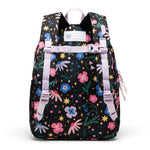 Herschel Heritage Kids Backpack - Enchanted Garden - Back View with Harness and Chest Strap