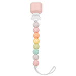 Loulou Lollipop Gem Lolli Pacifier Clip - Cotton Candy
