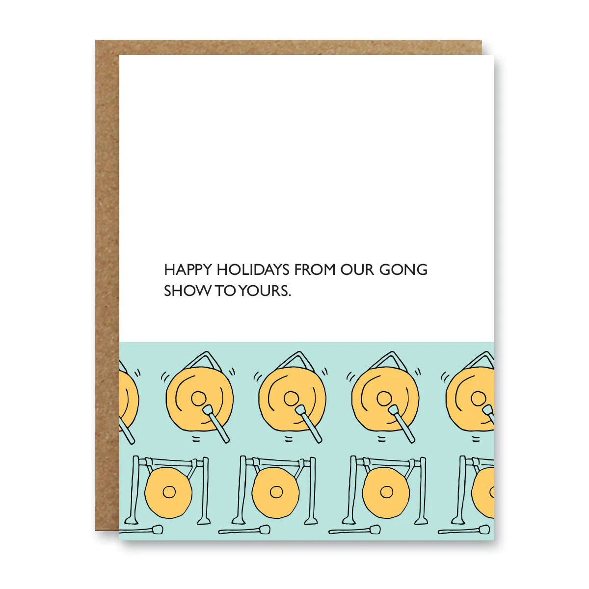 Boo To You 'Gong Show' Greeting Card