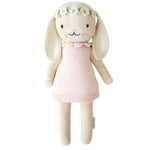 cuddle + kind Hand-Knit Doll - Hannah the Bunny (Blush)