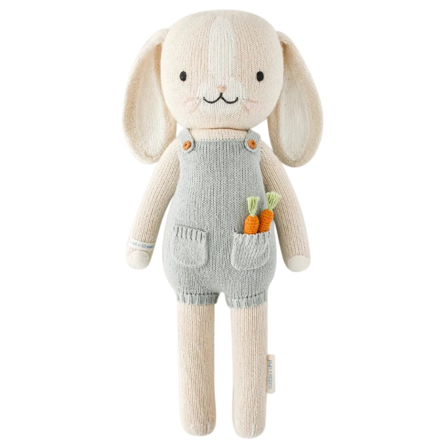 cuddle + kind Hand-Knit Doll - Henry the Bunny