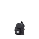 Herschel Classic Backpack Bag Charm - Black Side Angle View