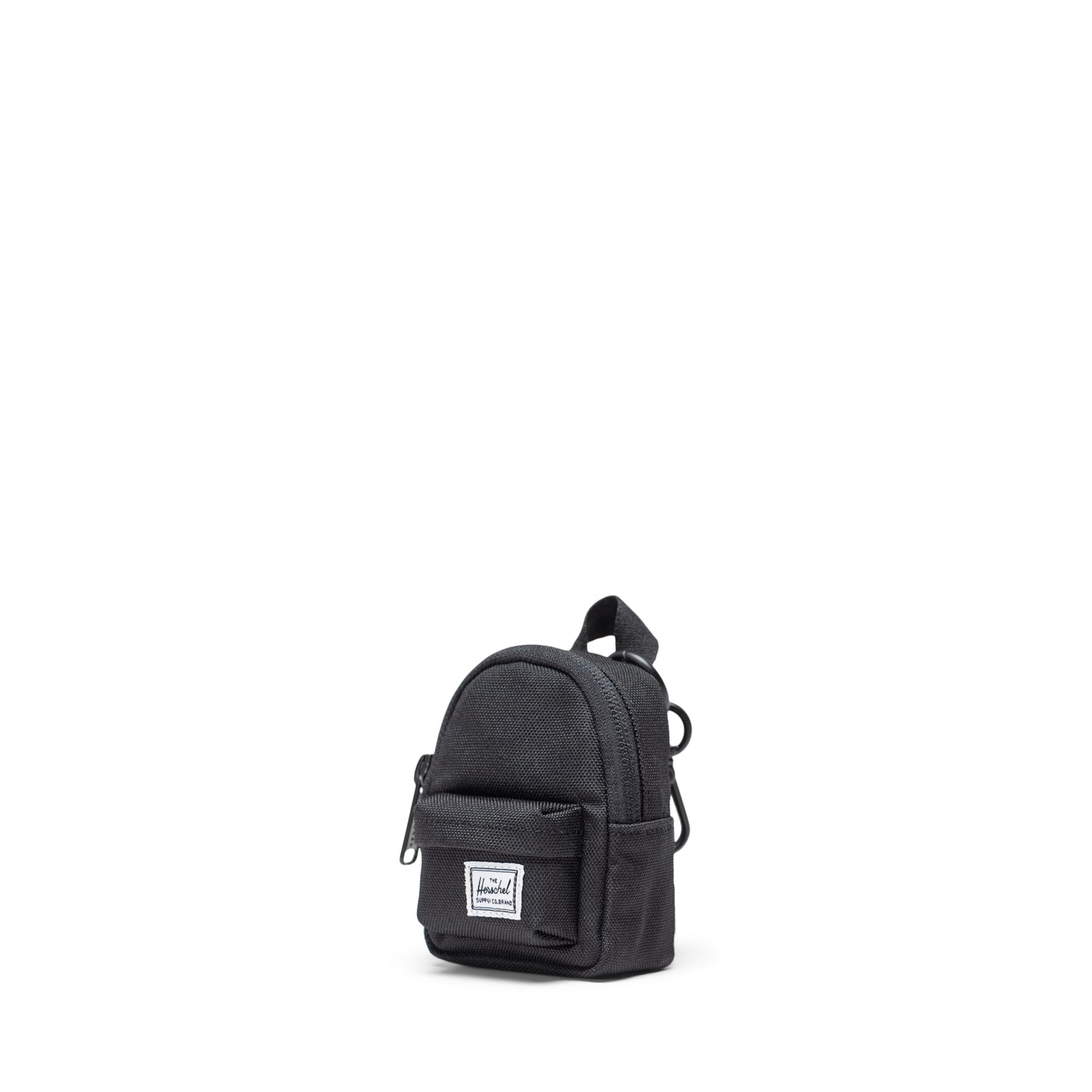 Herschel Classic Backpack Bag Charm - Black Side Angle View