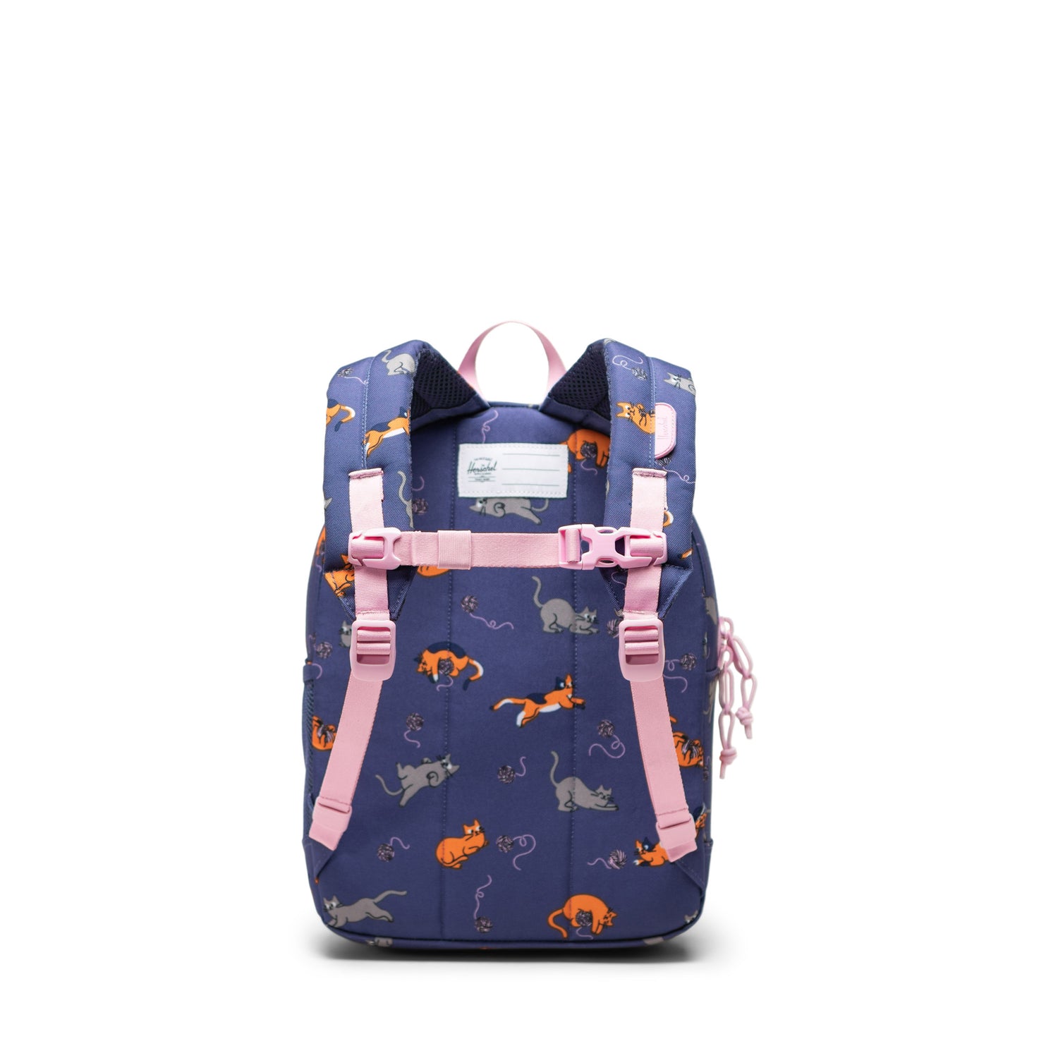 Herschel Heritage Kids Backpack  Playing Cats - Back View