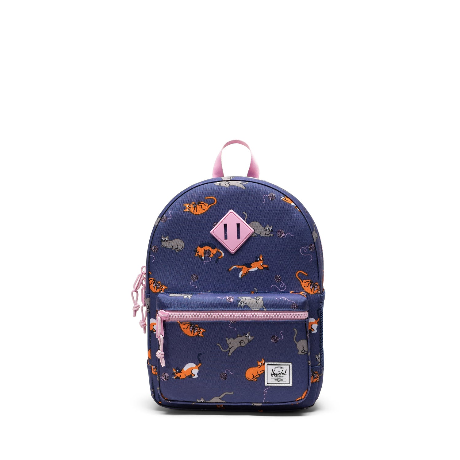 Herschel Heritage Kids Backpack  Playing Cats - Front View