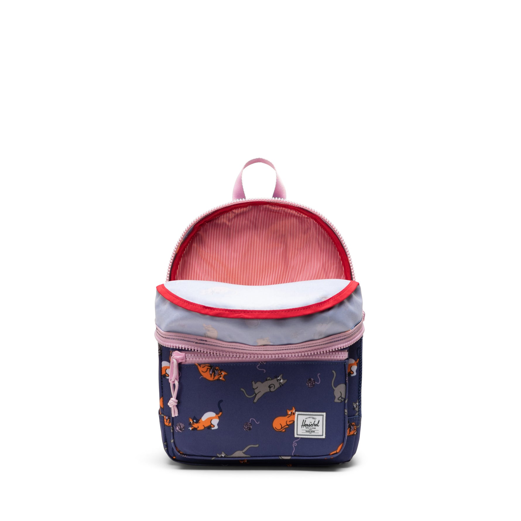 Herschel Heritage Kids Backpack  Playing Cats - Interior View