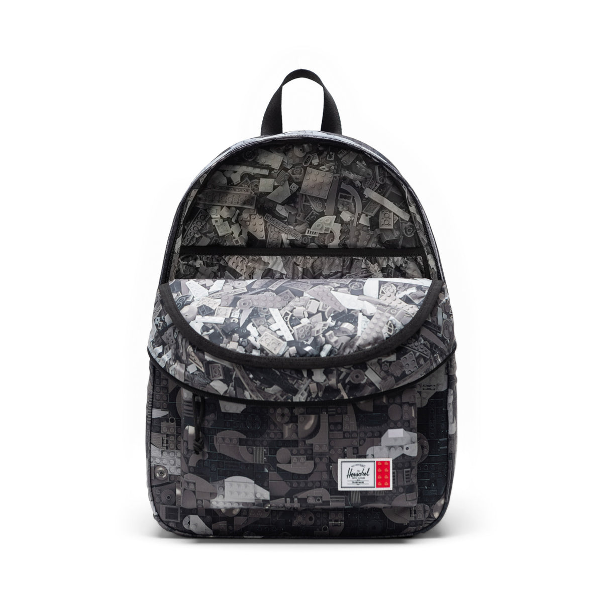 Herschel LEGO® Collection Classic Backpack - Abstract Bricks Black Custom LEGO Lining
