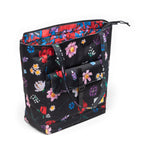 Herschel LEGO® Collection Classic Retreat™ Tote - Falling Florals Side Angle View with Straps