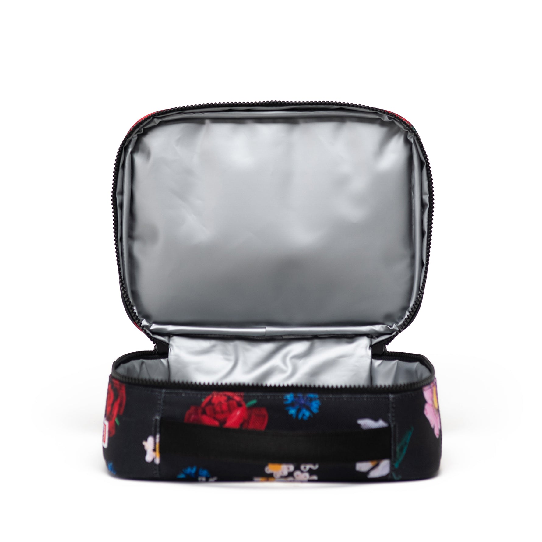 Herschel Pop Quiz LEGO® Collection Lunch Box - Falling Florals Open with Lining