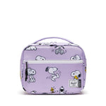 Herschel Pop Quiz Peanuts® Collection Lunch Box - Snoopy & Woodstock Pastel Lilac
