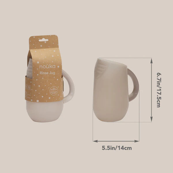 Noüka Bath Time Rinse Jug - Dimensions