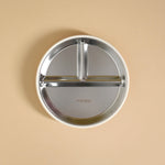 Shell - Minika Stainless Steel & Silicone Divided Suction Plate