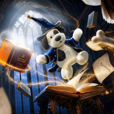 Jellycat Rufferty Puppy Wizard Outfit - Lifestyle