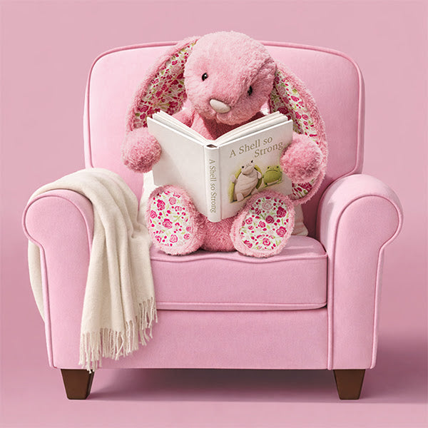 Jellycat Blushkin Blossom Luxe Bunny - Lifestyle