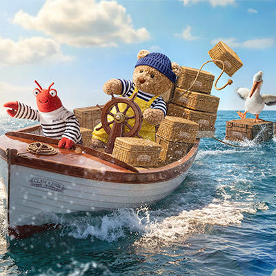 Jellycat Bartholomew Bear Seafarer Outfit - Lifestyle 1