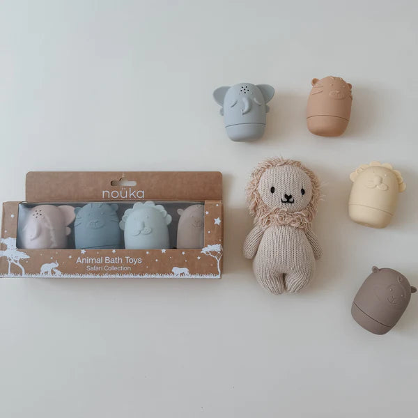 Noüka Safari Bath Toys - Soft Lifestyle 3