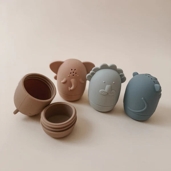 Noüka Safari Bath Toys - Soft Lifestyle 1