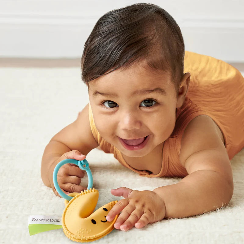 Itzy Ritzy Itzy Treat Teether Fortune Cookie - Lifestyle