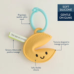 Itzy Ritzy Itzy Treat Teether Fortune Cookie - Features