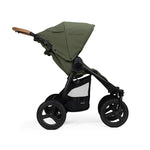Bumbleride Indie Twin Stroller - Olive Side Profile View