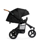 Black with Black Frame Bumbleride Indie Stroller - Infant Mode View
