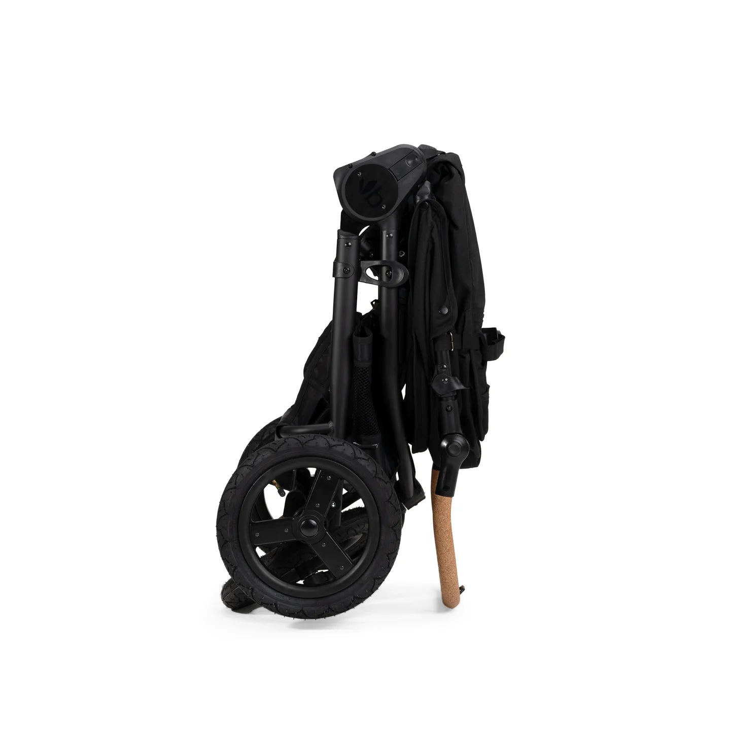 Bumbleride Indie Stroller - Black (2026) Folded