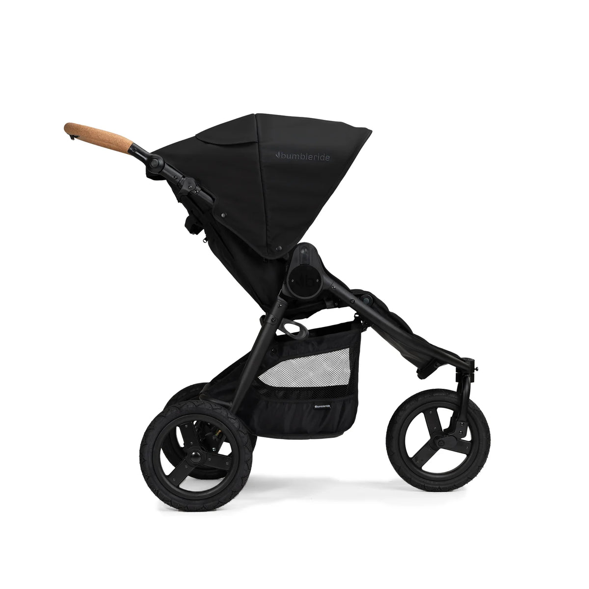 Bumbleride Indie Stroller - Black (2026) Side View