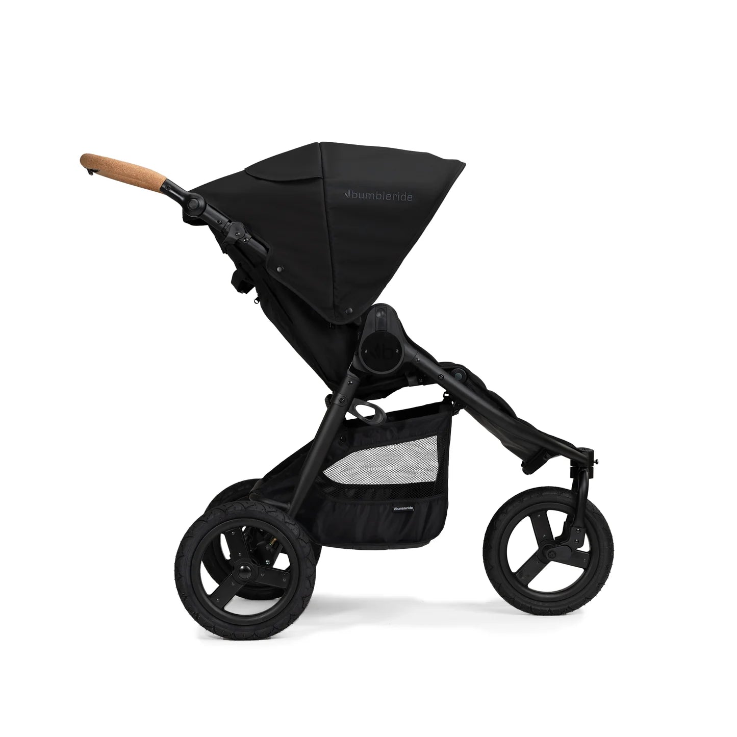 Bumbleride Indie Stroller - Black (2026) Side View