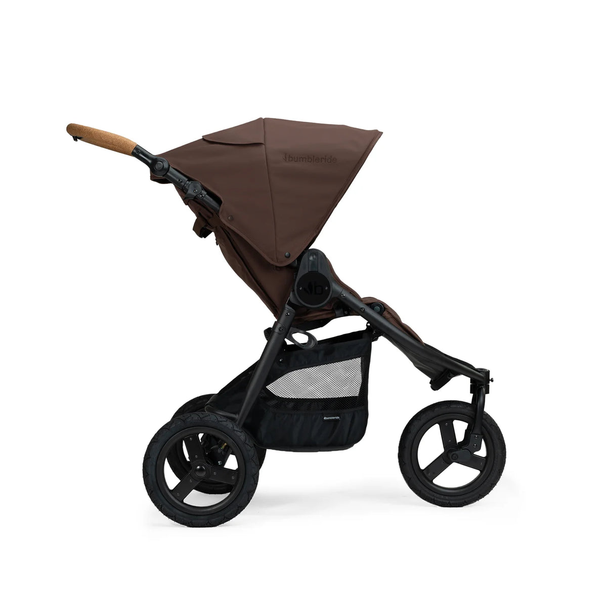 Bumbleride Indie Stroller - Walnut Side View