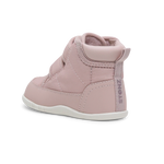 Stonz Journey Water Repellent Insulated High Top Toddler Sneakers - Blush Back Angle View