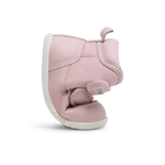 Stonz Journey Water Repellent Insulated High Top Toddler Sneakers - Blush Flexed Sole