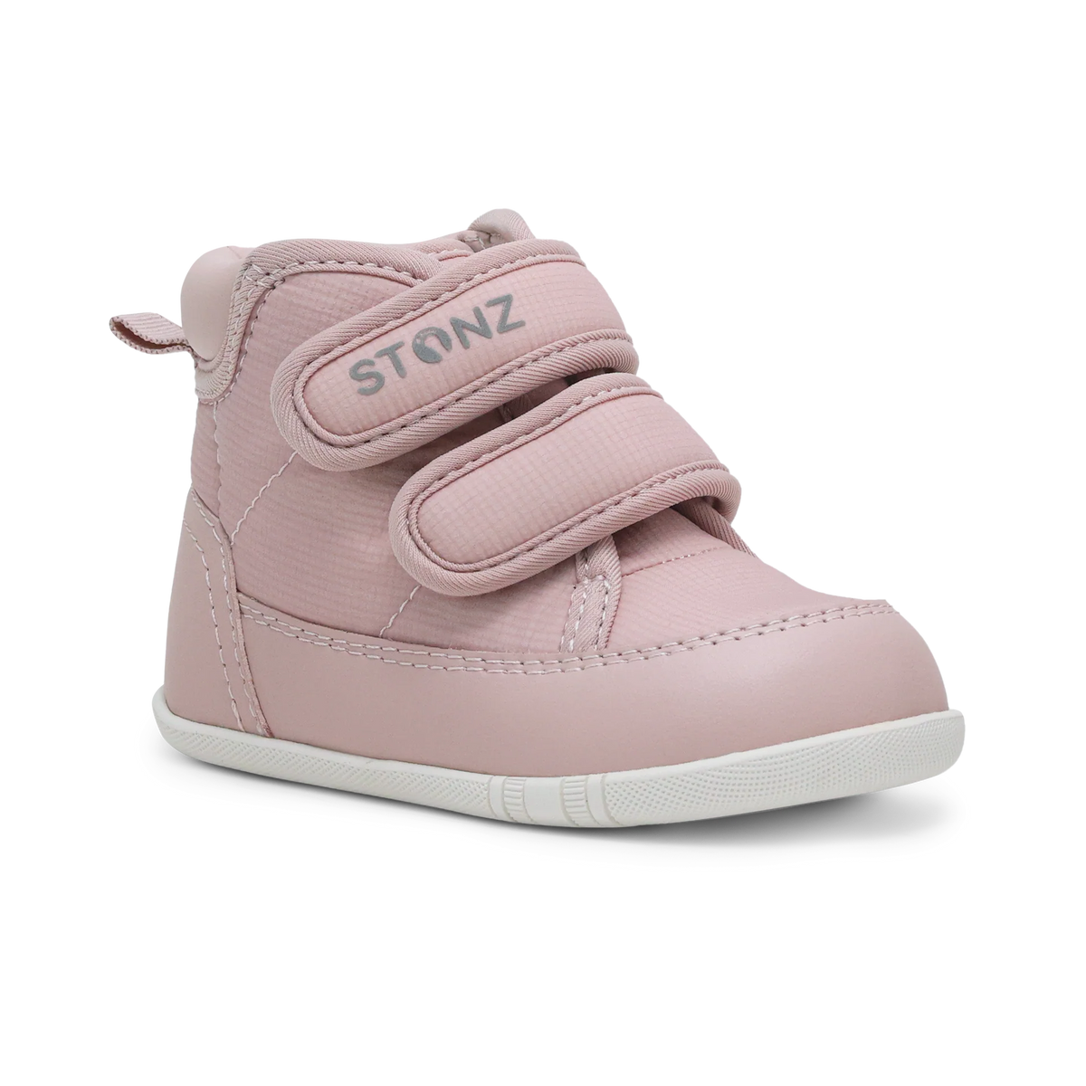 Stonz Journey Water Repellent Insulated High Top Toddler Sneakers - Blush