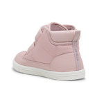 Stonz Journey Water Repellent Insulated High Top Toddler & Kid Sneakers - Blush Back Angle