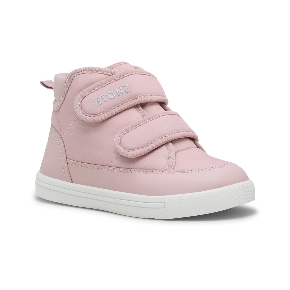 Stonz Journey Water Repellent Insulated High Top Toddler & Kid Sneakers - Blush