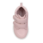 Stonz Journey Water Repellent Insulated High Top Toddler & Kid Sneakers - Blush Top View
