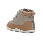 Stonz Journey Water Repellent Insulated High Top Toddler Sneakers - Dune/Camel Back Angle View