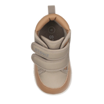 Stonz Journey Water Repellent Insulated High Top Toddler Sneakers - Dune/Camel Top View