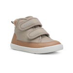 Stonz Journey Water Repellent Insulated High Top Toddler & Kid Sneakers - Dune/Camel
