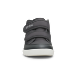 Stonz Journey Water Repellent Insulated High Top Toddler & Kid Sneakers - Charcoal/Black Front View