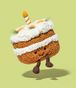 Jellycat Amuseables Carrot Cake Lifestyle