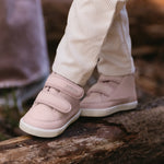 Stonz Journey Water Repellent Insulated High Top Toddler & Kid Sneakers - Blush Lifestyle