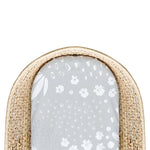 Bunny Grey - Kushies Percale Fitted Bassinet Sheet