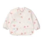Loulou Lollipop Long Sleeve Waterproof Bib - Seashells