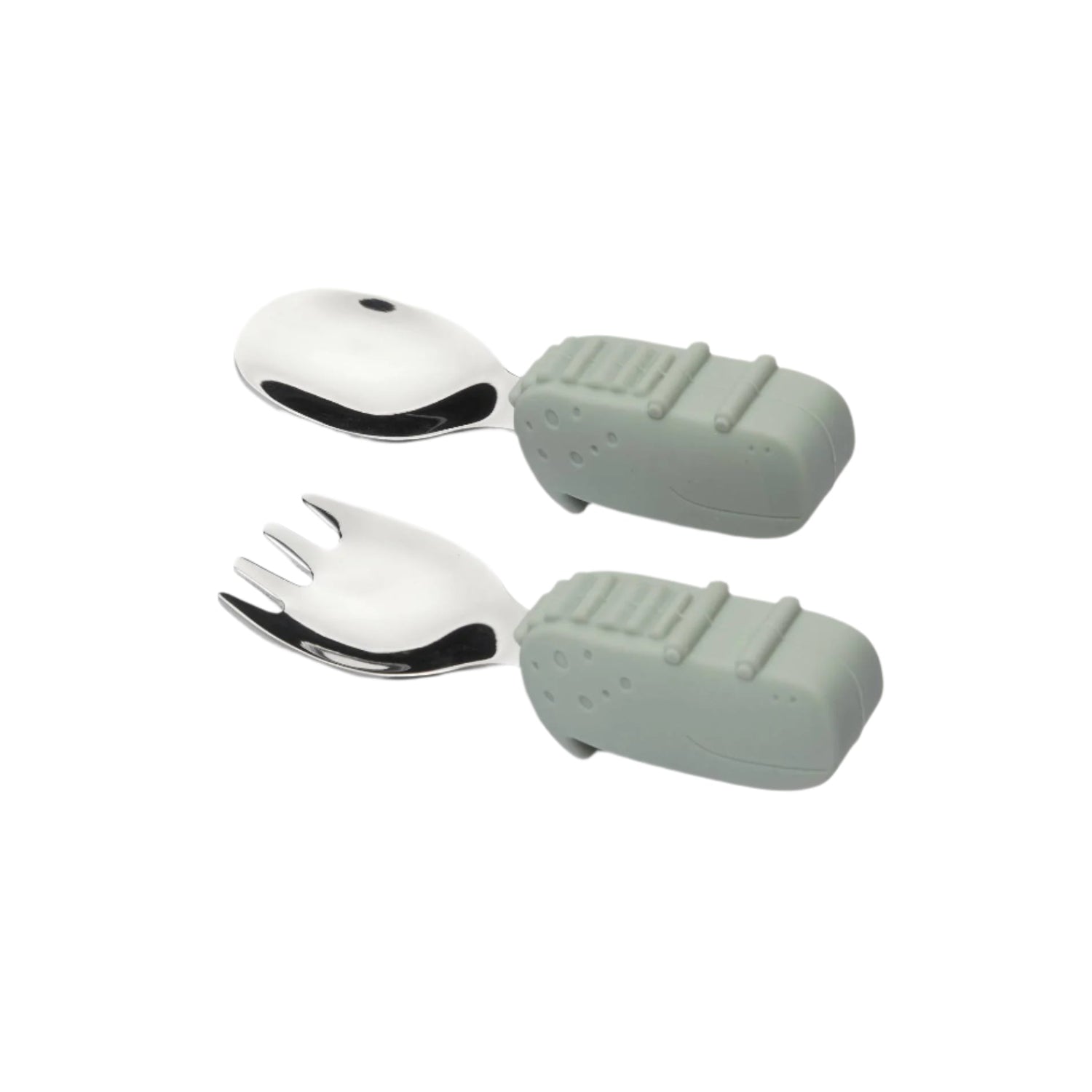 Loulou Lollipop Learning Utensils Set - Alligator