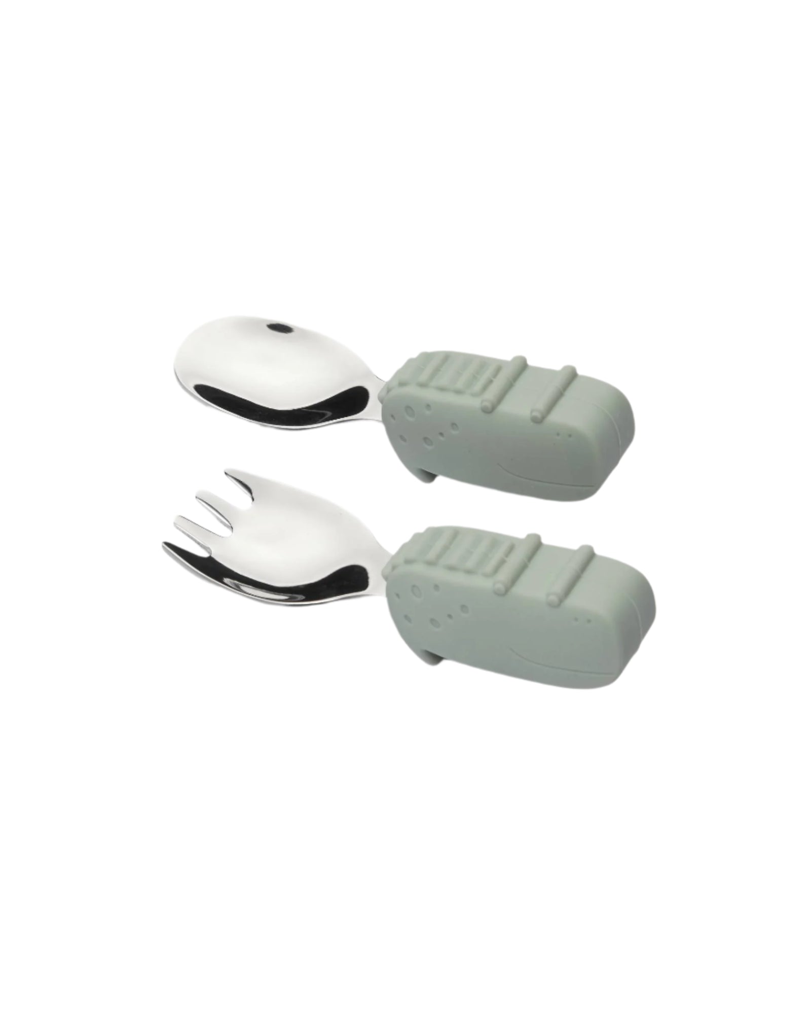 Loulou Lollipop Learning Utensils Set - Alligator