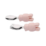 Loulou Lollipop Learning Utensils Set - Bunny