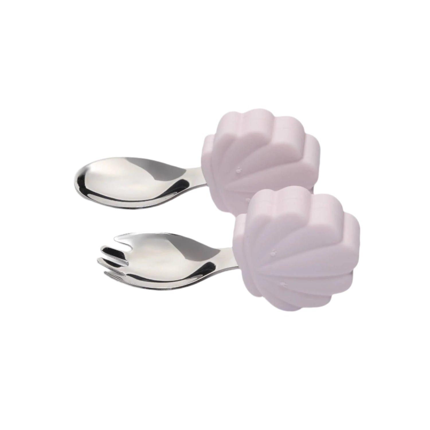 Loulou Lollipop Learning Utensils Set - Seashell