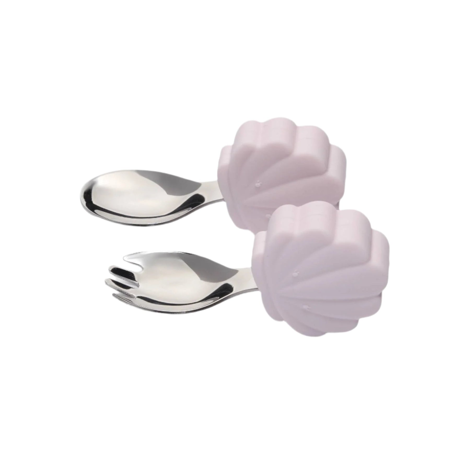 Loulou Lollipop Learning Utensils Set - Seashell